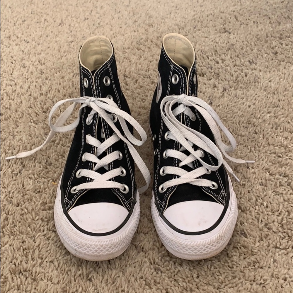 Black High Top Converse